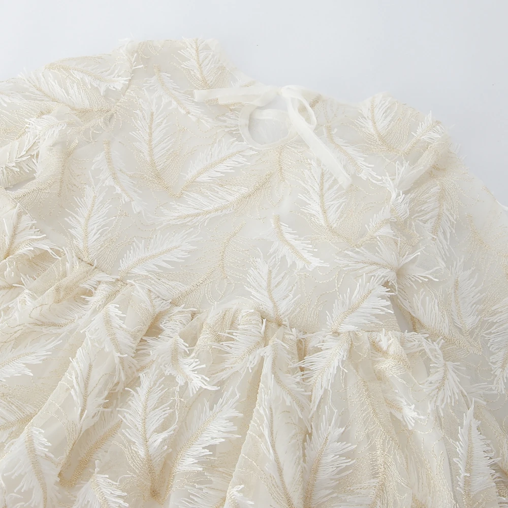 MyLittleOne 2019 Summer Girls Birthday Dresses New Rococo Feather Luxury Lace Dress for | Детская одежда и обувь