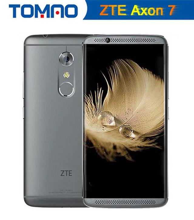 Оригинал ZTE Axon 7 4G LTE мобильный телефон Snapdragon 820 Android 0 5 &quot2560X1440 4/6 Гб RAM 64G/128 ГБ ROM 20.0MP