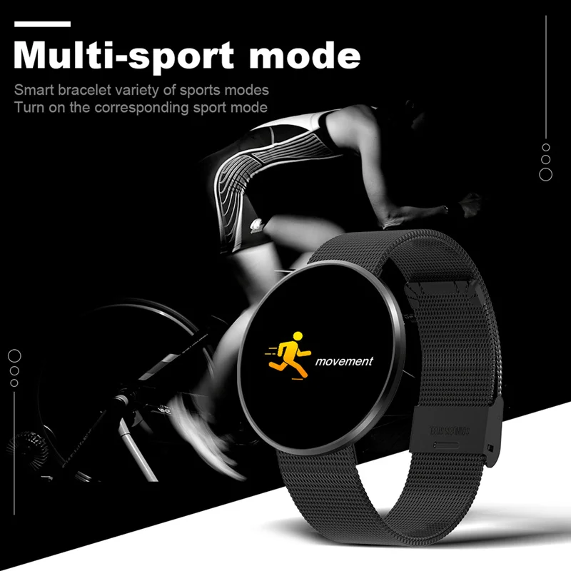 Цветной HD экран CF006 смарт браслет Bluetooth Смарт браслеты с сенсорным экраном для