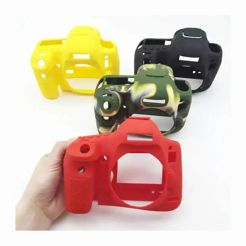 Красивый мягкий силиконовый резиновый чехол для камеры Canon EOS 5D3 5DS 5DSR 5diii DSLR сумка