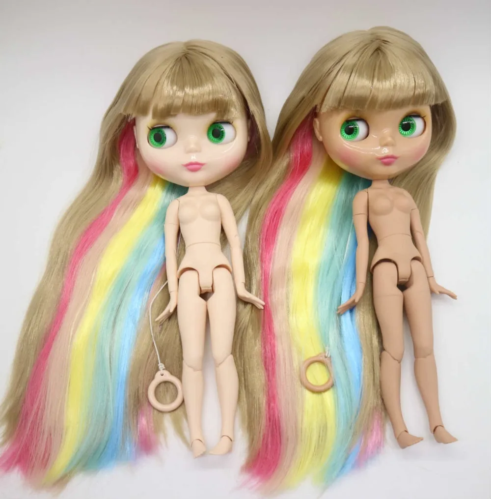 Шарнирная телесная кукла blyth разноцветная фабричная подходит для DIY 1016 | Игрушки и
