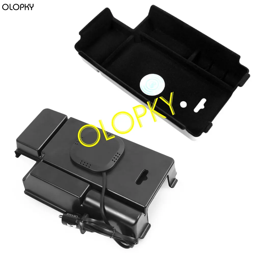 Olopky для Audi QI Беспроводной зарядное устройство Скрытая Беспроводное телефона