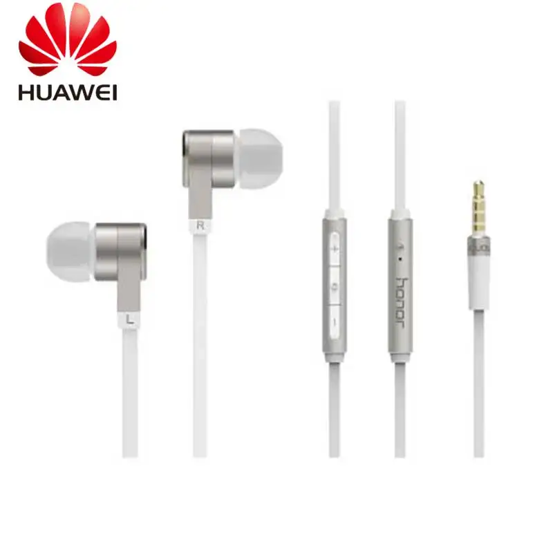 Стерео наушники Huawei AM13 Honor комфорт2 стерео поршневые вкладыши с микрофоном для Plus