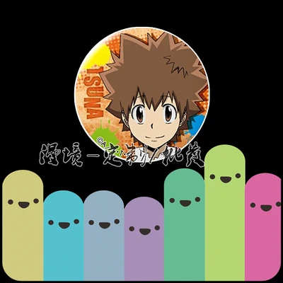 ZXFJXR 58 мм Hitman Reborn Sawada Tsunayoshi Lambo кёя Хибари Hayato Ryohei значок брошь булавки анимация