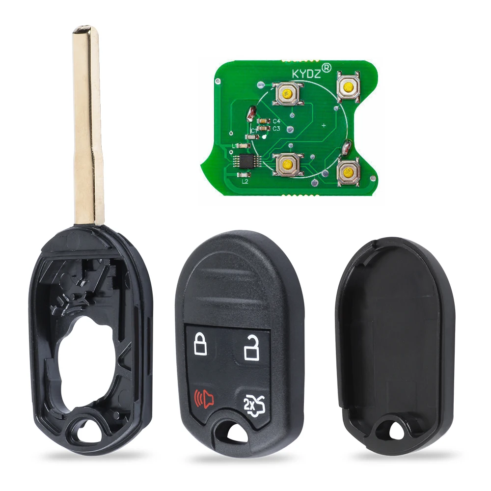 KEYECU для Ford C Max Escape Focus Fiesta Transit Connect дистанционный ключ брелок от машины 315MHz FCC ID: