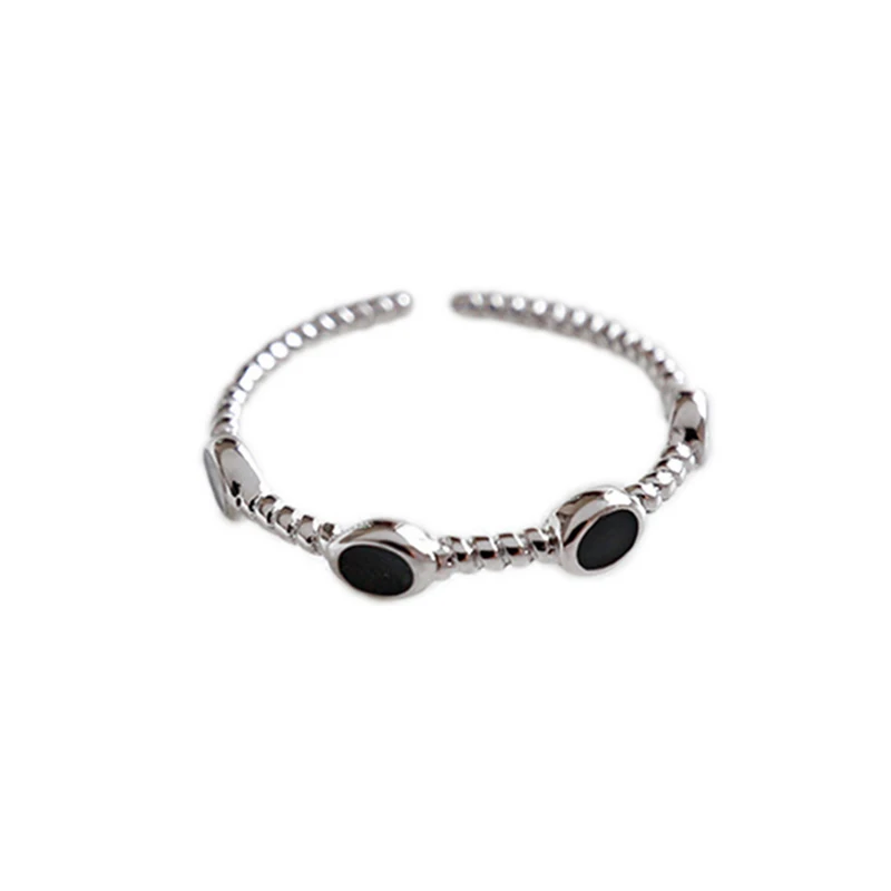 Женское Винтажное кольцо из серебра 925 пробы регулируемое | Украшения и