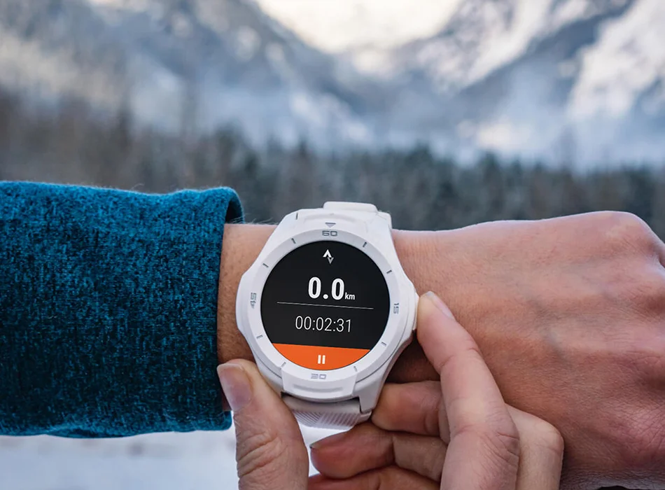 Ticwatch S2, умные часы, Bluetooth, gps, водонепроницаемые, 5 АТМ, 24 часа, монитор сердечного ритма, проактивный, для бега, отслеживания, фитнес-помощник
