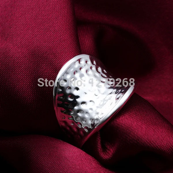 Модные ювелирные изделия R065 кольца серебряного цвета простой нейтральный дизайн