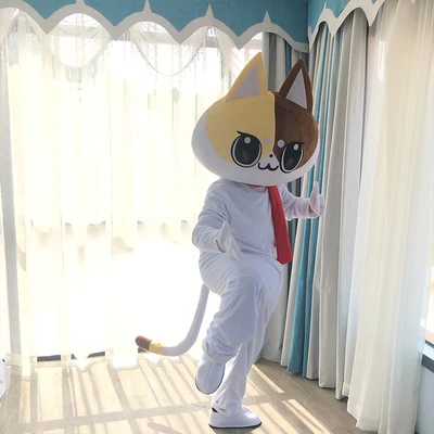 2019 New Discount Factory Sale Cat Mascot Costume Adult Size Halloween Cartoon Fancy Party Stage Performance Dress | Тематическая