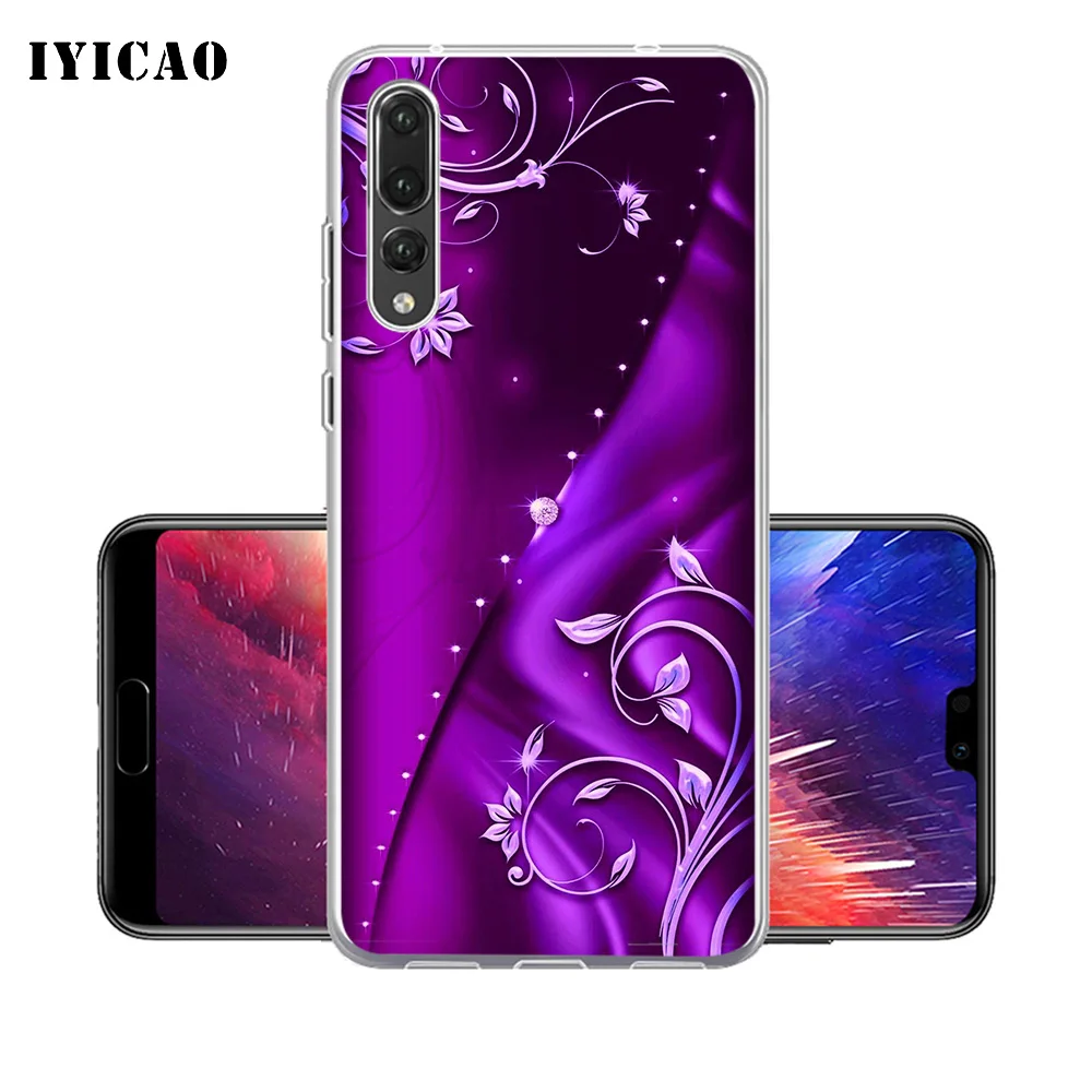 IYICAO Мягкий силиконовый чехол для телефона Huawei P30 P20 Pro P10 P9 P8 Lite P Smart из ТПУ со