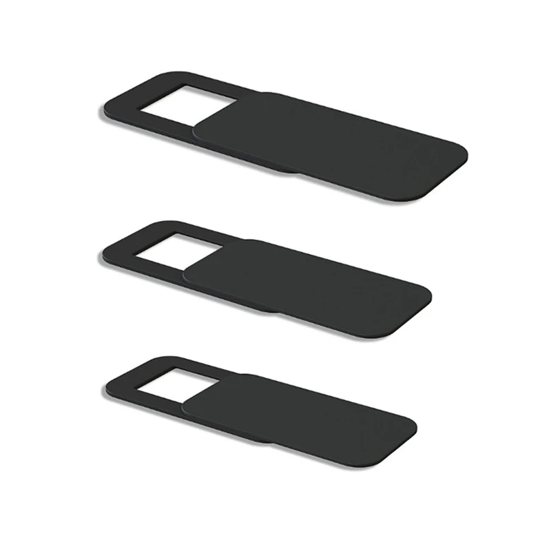 9 pcs black Камера слайдер чехол для веб-камеры ноутбук планшет устройство для обеспечения конфиденциальности прямоугольник охранника ультра тонкий мобильный телефон ПК хакер Блокер - Цвет: 9 pcs black