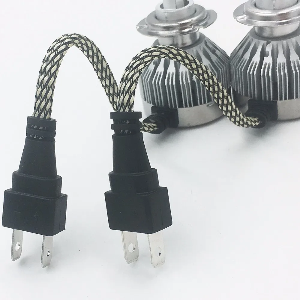 Super Bright C1 Del Dell H7 Universale Fit automobile Faro 24V 6000K Car LED luce | Headlight Bulbs(LED)