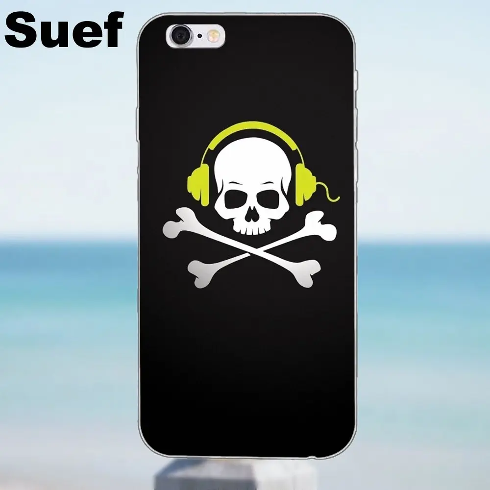 Для iPhone X 4 4S 5 5S 5C SE 6 6S 7 8 Plus Samsung Galaxy A3 A5 J1 J3 J5 J7 2016 2017 TPU Cute Skin Joker Skull And Deadpool | Мобильные