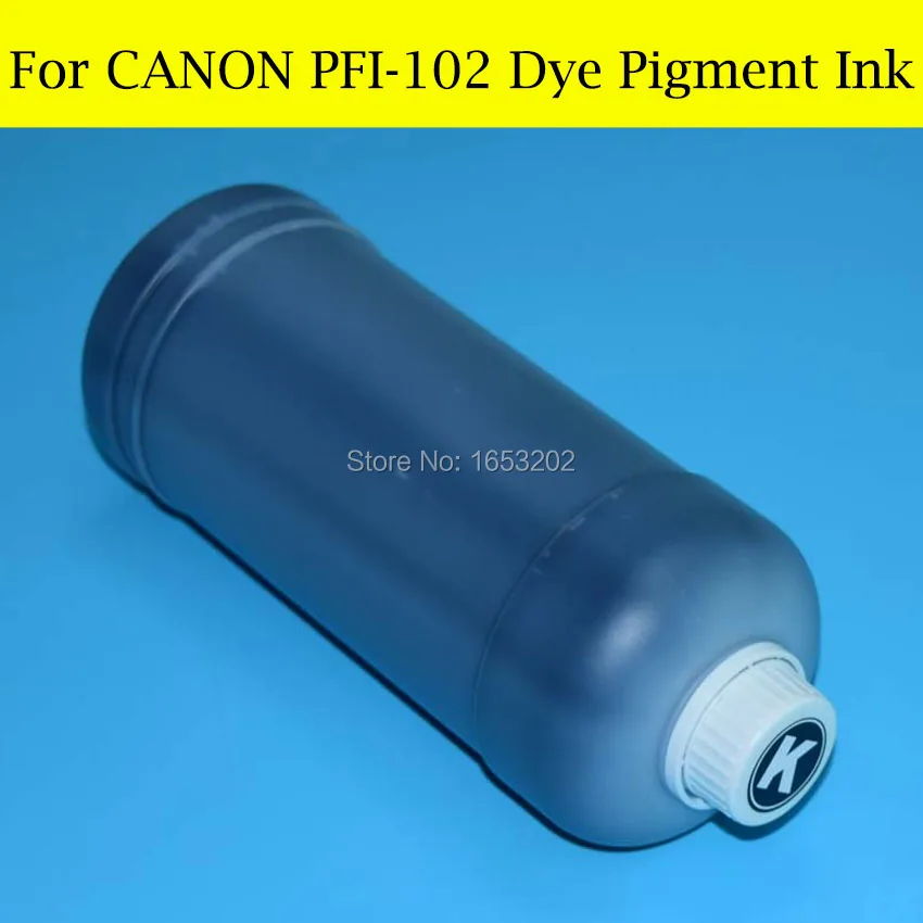 6L краситель/Пигментные чернила для Canon PFI102 104 iPF650 iPF655 iPF750 iPF755 iPF760 iPF765 iPF765MFP принтер