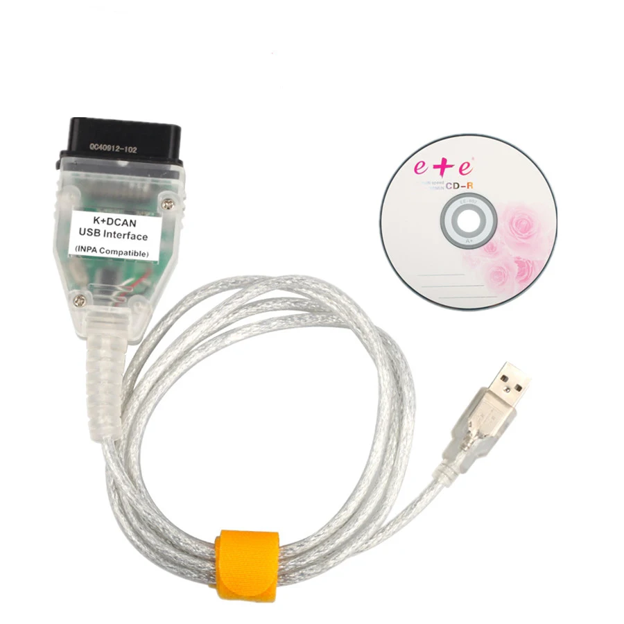 Для BMW INPA K + может с FT232RL чип для DCAN USB Интерфейс кабель диагностический инструмент