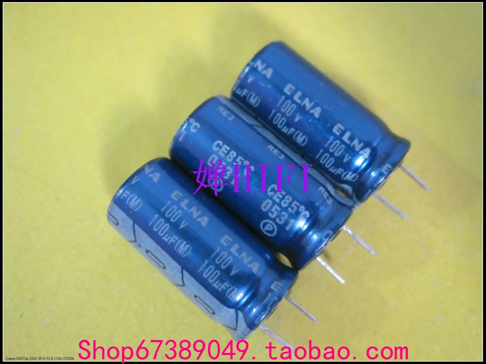 

2020 hot sale 20PCS/50PCS ELNA original RE3 blue robe electrolytic capacitor 100uf100v 10x20 free shipping