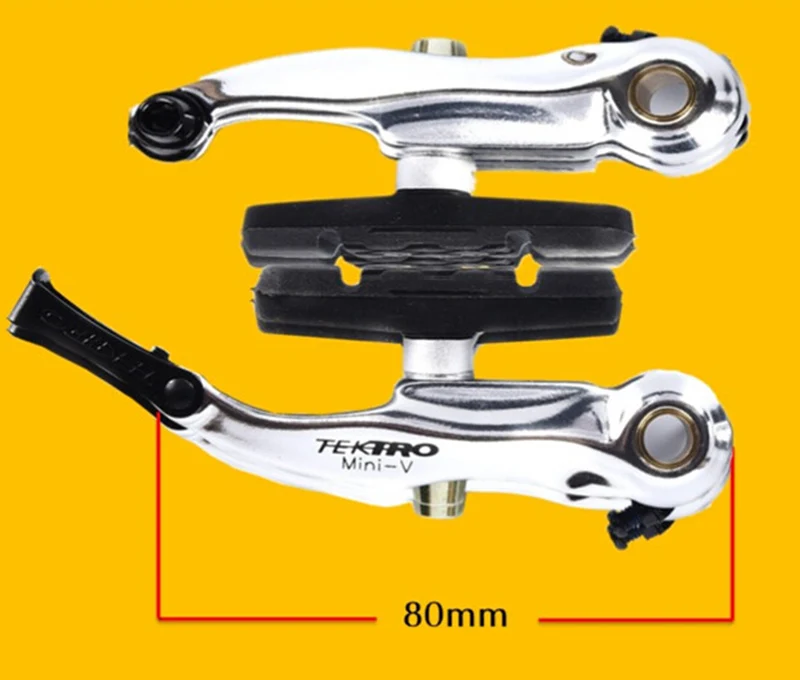 TEKTRO 161 г/колесный мини BMX 926AL V Тормозной зажим суппорт линейная Тяговая тормозная система кованая алюминиевая рукоятка V Тормозной суппорт