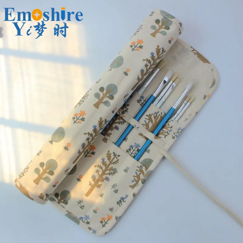 

Creative Pen Bag Classic National Simple Pen Curtain Pencil Case Pencil Bag Large Capacity Student Art Supplies Stationery B366