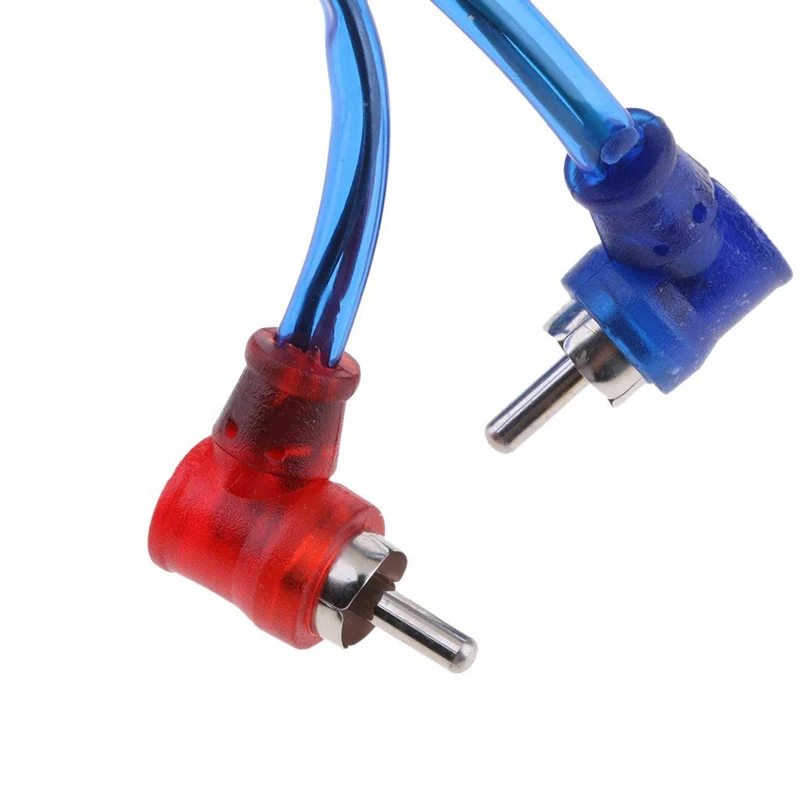 

4.5M 2 RCA to 2 RCA Plug Audio System Amplifier Braided Pure Copper Cable Cord Cinema Stereo Hi-Fi System PVC Plastic Wiring Kit