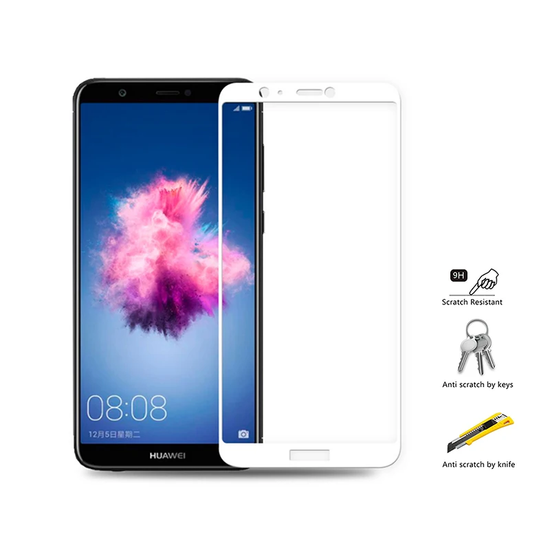 Защитное стекло для Hauwei P Smart FIG LX1 LA1 полноэкранная защитная пленка из закаленного