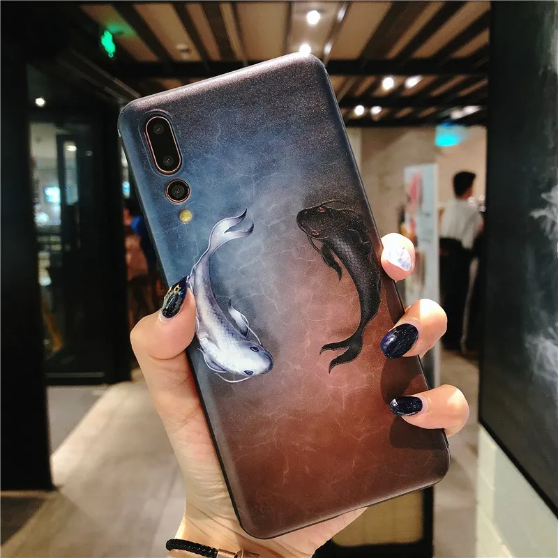 MOLIKE Case For HUAWEI P20 P10 Cute Floral Patterned TPU Back Cover for Pro Soft Silicone Phone Cases Coque |