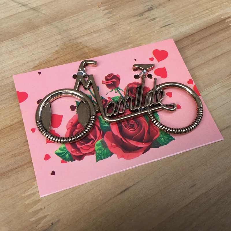 New Arrival Cute Fashionable Bike Bicycle Metal Beer Bottle Opener Creative Gift Wedding Anniversary Party Keychain | Дом и сад