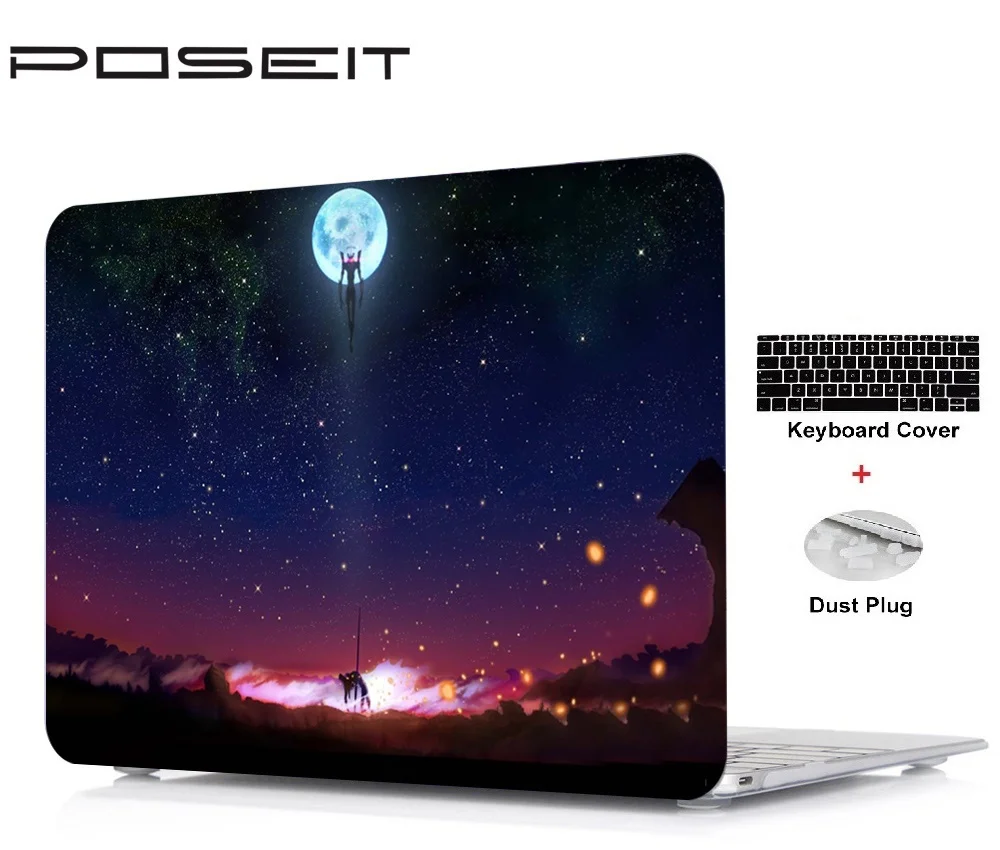 Чехол для Apple Macbook Touch Bar 13 15 Air11 Pro Retina12 Жесткий ноутбука + чехол клавиатуры