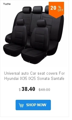 На заказ/кожаные чехлы для сидений автомобиля для hyundai IX35 IX25 Sonata Santafe Tucson ELANTRA Accent Verna I30 автомобильные аксессуары Стайлинг