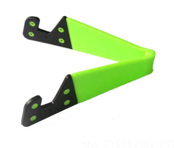 light green Olhveitra держатель для сотового телефона пластиковый V кронштейн для iPhone X xs max Xiaomi Mi9 samsung S10 Plus iPad мини карманный Настольный держатель - Цвет: light green