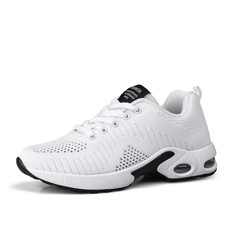 white sneakers Летние модные женские кроссовки; дышащая повседневная обувь фиолетового цвета; женская спортивная обувь для бега; tenis feminino; черные кроссовки; Zapatillas - Цвет: white sneakers
