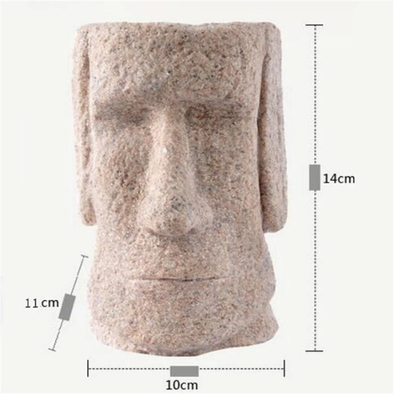 Держатель для ручек абстрактная статуя вырезанная вручную скульптура статуэтка