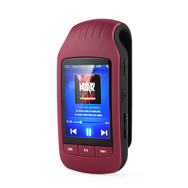 Спортивный MP3-плеер с зажимом для бега экраном записи Мини Bluetooth | Электроника