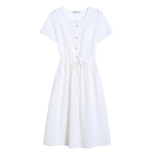 Летнее платье 2019 Новое Девушка Мори милое Vestidos женское хлопковое с коротким