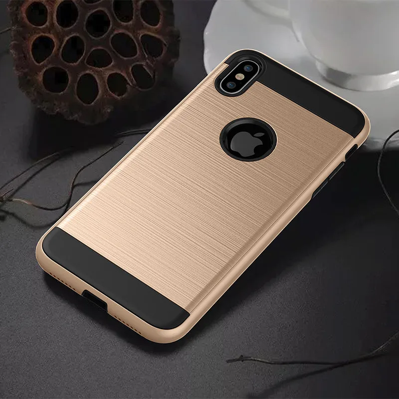 For Iphone X XS Max XR Case Luxury Hybrid Shockproof Tough Armor Rubber Hard Back Cover 8 7 6 6s Plus 5s Rugged Coque |