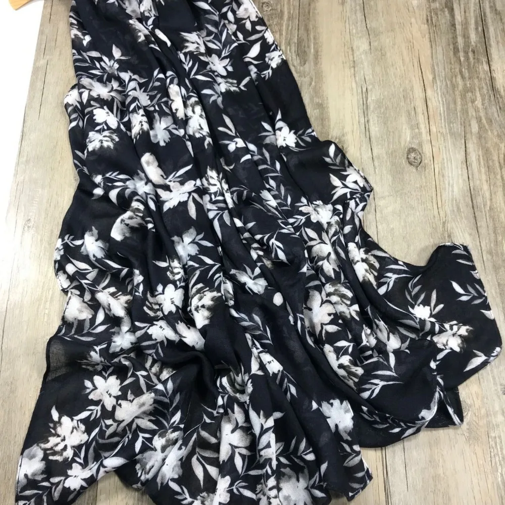 Женский квадратный шарф с цветочным узором хлопковый 10 шт./лот 2019 | Аксессуары для