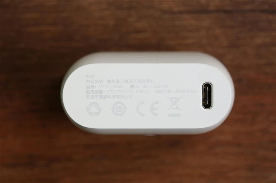 Meizu поп TW50 двойной Беспроводной наушники Bluetooth спортивные наушники-вкладыши Наушники Водонепроницаемый гарнитура Беспроводной зарядки