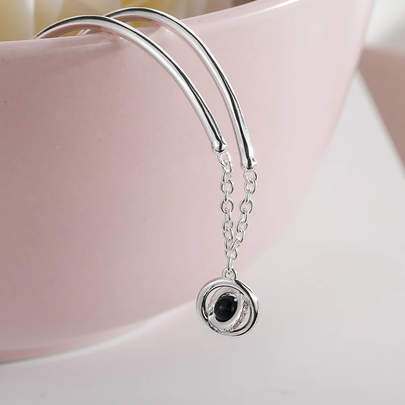 Женский браслет из серебра 925 пробы с планетами|bracelets for|bracelets for womenbracelet bracelet |