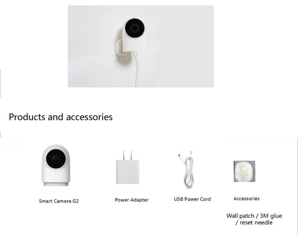 Улучшенная смарт-камера Xiaomi Aqara G2 1080P Gateway Edition Zigbee IP камера Wifi беспроводной облачный домашний мониторинг безопасности