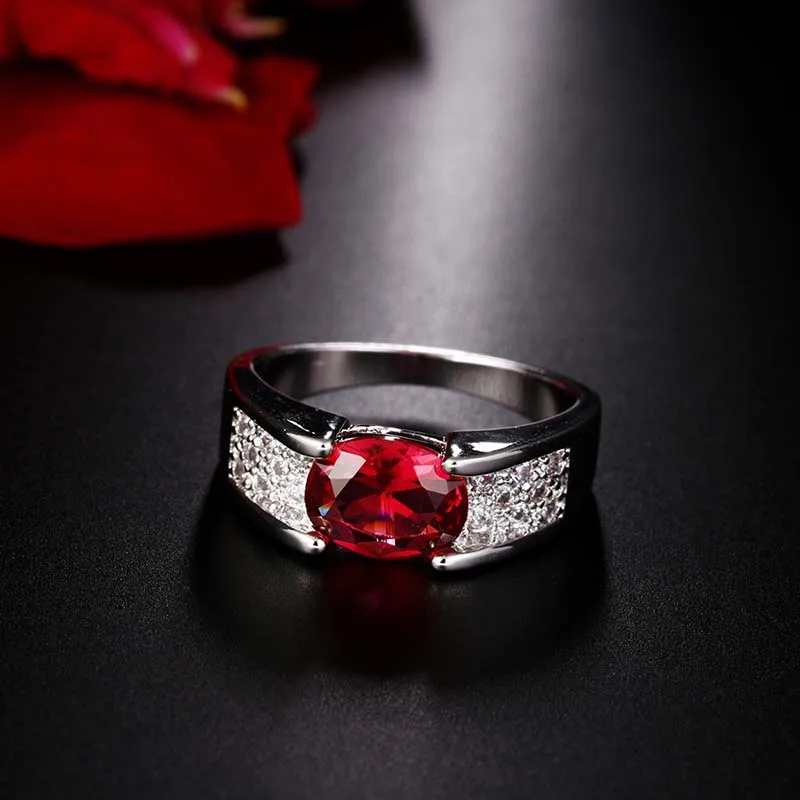 Модные кольца для женщин женские Anel Com Pedra Grande Casamento, серебряное кольцо с черными камнями, ювелирные изделия с кристаллами Anillo Hombre