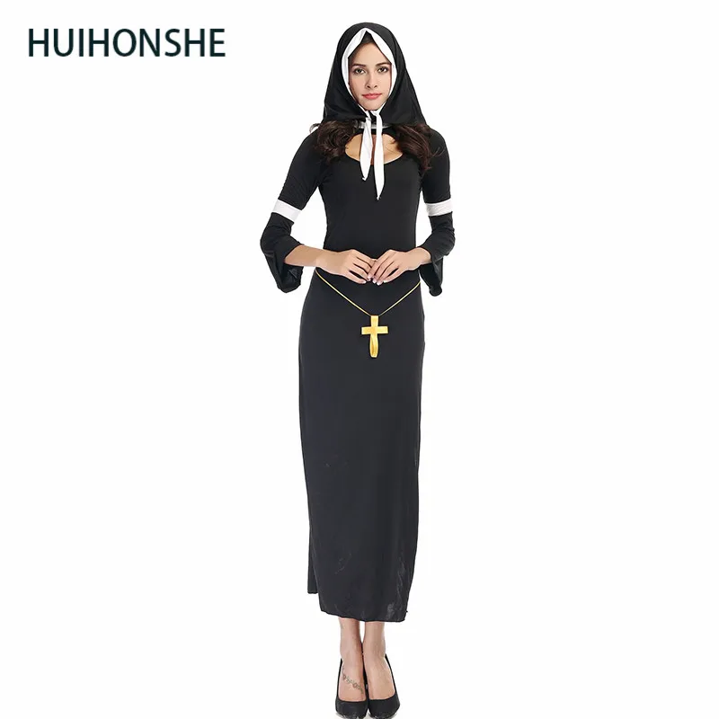 HUIHONSHE/Новое поступление Арабская одежда черное сексуальное платье для