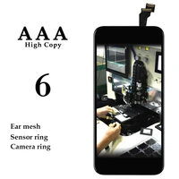 10pcs aaa display for iphone 6 lcd screen digitizer assembly pr7 for iphone mobile phone screen replacement spare parts