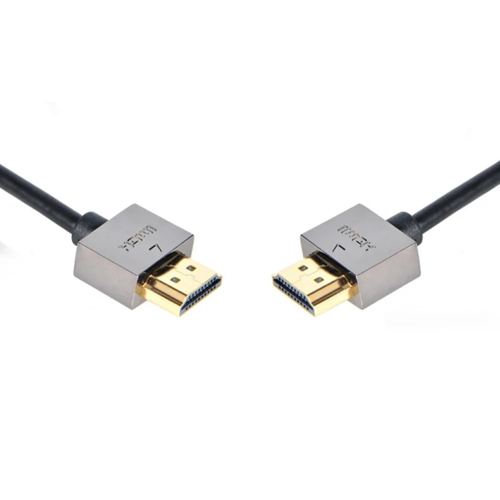 Ультратонкий гибкий HDMI 2,0 с высоким уровнем Скорость кабель, Поддержка 3D, 4K@ 60 Гц, Ethernet, реверсивным звуковым для PS4, X, K-коробка nintendo переключатель и т. д