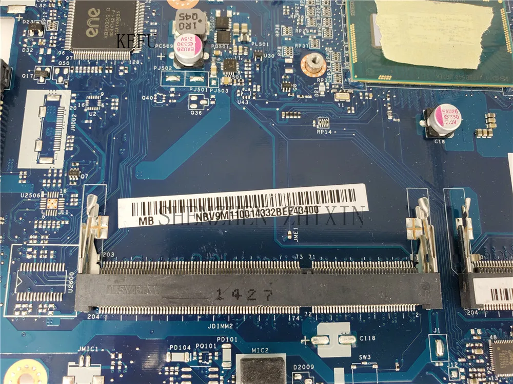Материнская плата для ноутбука ACER внешний аккумулятор модель NBV9M11001 Z5WAH системная