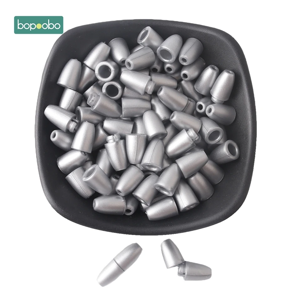 Bopobo 25 шт. Детские Прорезыватели DIY аксессуары ожерелья браслет ювелирные изделия безопасности DIY ремесла Пластиковые Отрывные застежки прорезывание зубов