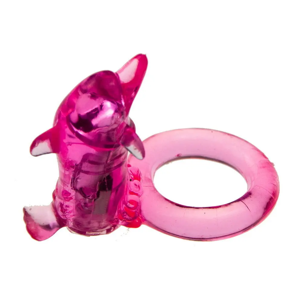 Кольцо с дельфинами APHRODISIA кольцо для пениса Стимулятор клитора одной скоростью