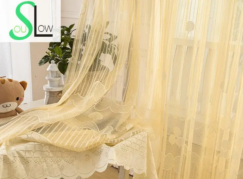Медленный душ бежевые занавески окно вентиляция украшение гостиная занавеска