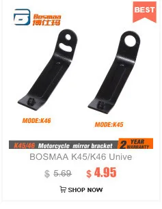 BOSMAA G94 светодиодный кронштейн для установки фар мотоцикла для кафе-гонщика, чоппера мотоцикла, охотничьего дальнего света, зажимной держатель