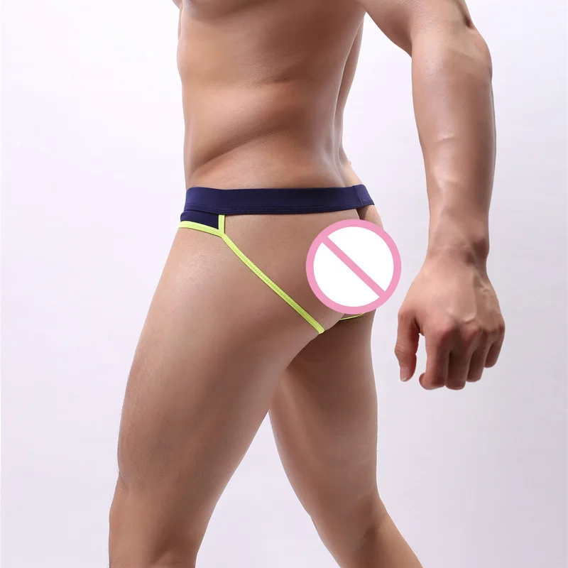 

Mens Underwear Gay Men Jockstrap Briefs Cueca Male Panties G String and Thongs Gay Men Underwear Jocks Breathable Sexy Gay