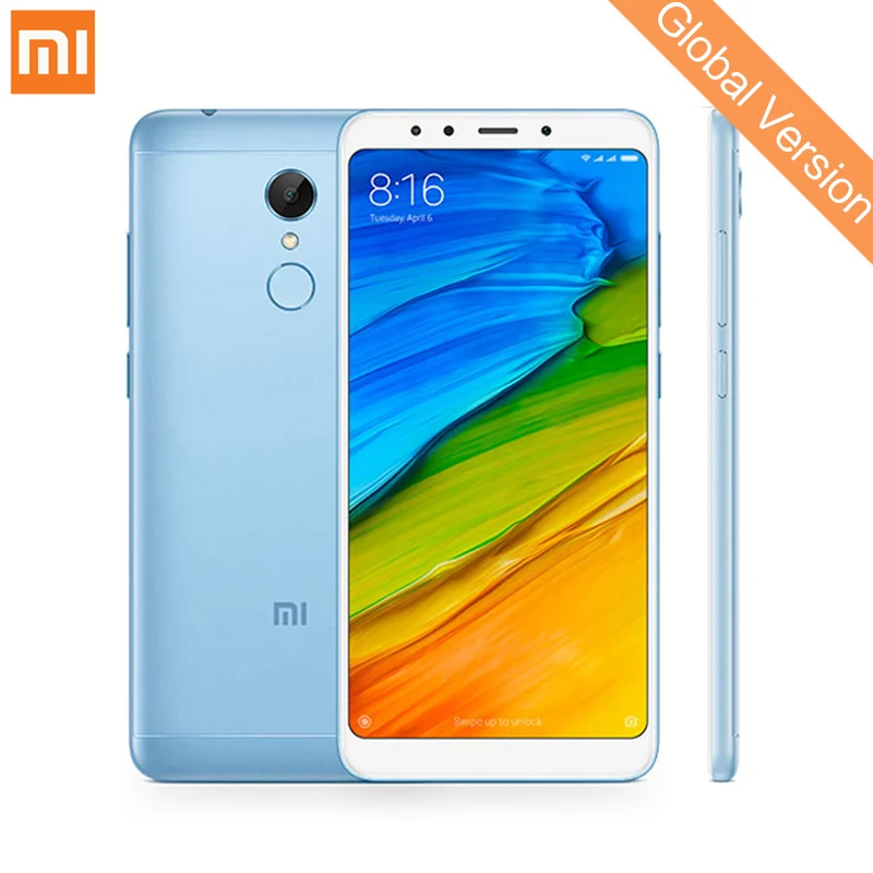 Глобальная версия Оригинальный Xiaomi Redmi 5 смартфон 3 ГБ Оперативная память 32