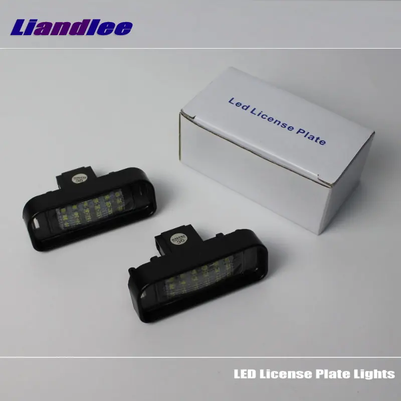 Liandlee автомобильные номерные знаки для Mercedes Benz S280/320/400/350/430/500/600 W220 авто номер рамка